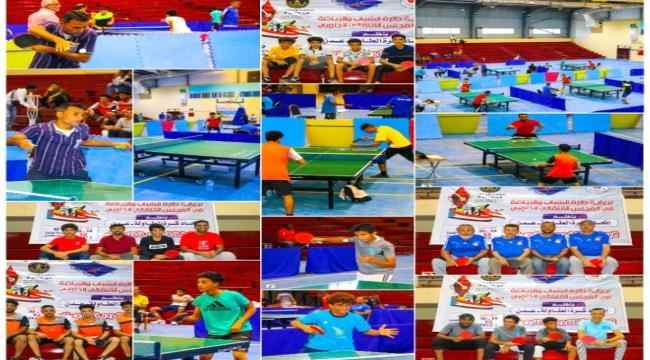 أفتتاح بطولة كره الطاولة الفردية للرجال 
