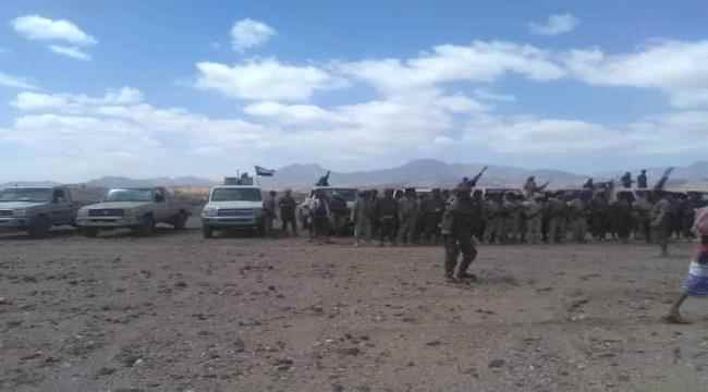 بعد مناشدة المشائخ له بحماية المديرية...حزام الصبيحة يبدأ بالانتشار في طور الباحه.