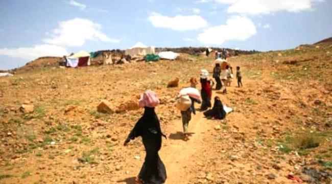 نزوح كبير للمواطنين من مارب نحو شبوة بعد اقتراب المعارك من مركز المدينة