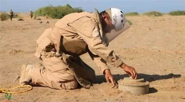 "مسام" السعودي ينتزع 1500 لغم حوثي من اليمن في أسبوع