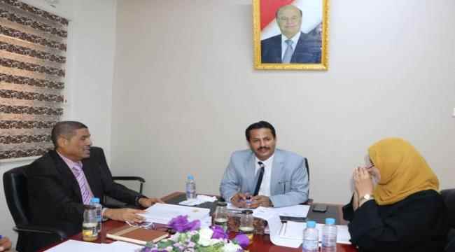 لجنة إعداد مصفوفة تدخلات المانحين ودعم أنشطة وزارة التربية تعقد اجتماعها الاول بعدن