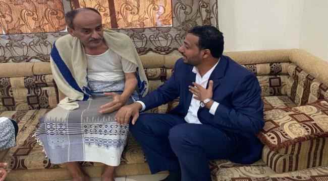 الوزير العكبري يطمئن على صحة الدكتور امطلي وكيل قطاع التعليم بالوزارة