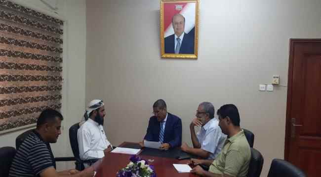 باسليم يلتقي بمؤسسة ينابيع الخير الخيرية