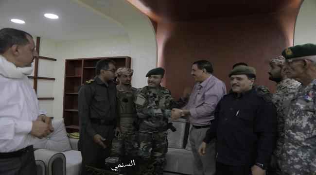 يحدث الان : استلام وتسليم شرطة عدن بين اللواء شلال شائع واللواء مطهر الشعيبي