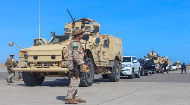 القوات السعودية في شقرة تعتقل جنود من قوات الاخوان قالت انهم أستهدفوا مقرها 