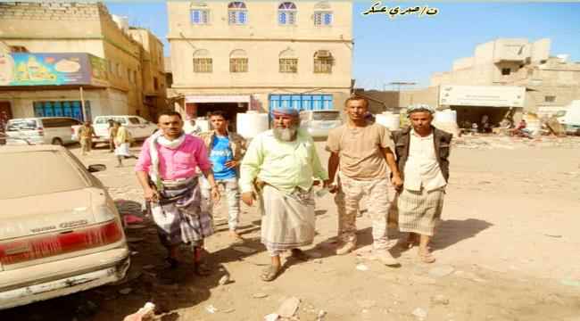 حملة النظافة والتحسين لمدينة الحبيلين مستمرة لليوم السادس على التوالي