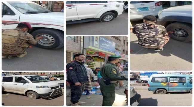 بقيادة أمجد الصبيحي..حملة أمنية بمديرية صيرة لتنظيم حركة السير ومحاسبة المخالفين 