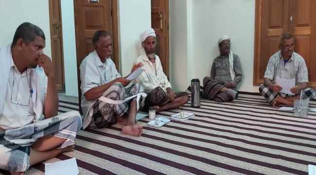 حضرموت : الهيئة التنفيذية للمجلس الانتقالي الجنوبي بمديرية شبام تعقد دورة استثنائية لها