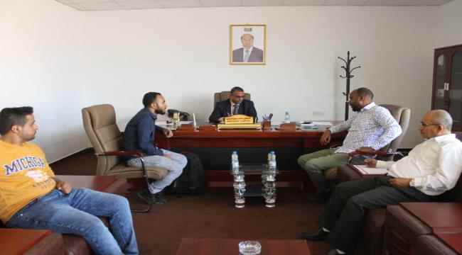 وزير الشؤون الإجتماعية والعمل يلتقي مدير منظمة أوكسفام