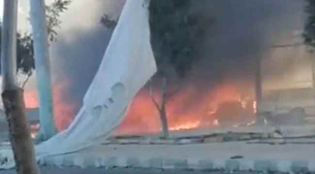 عشرات الضحايا بانفجار وحريق محطة للغاز في البيضاء