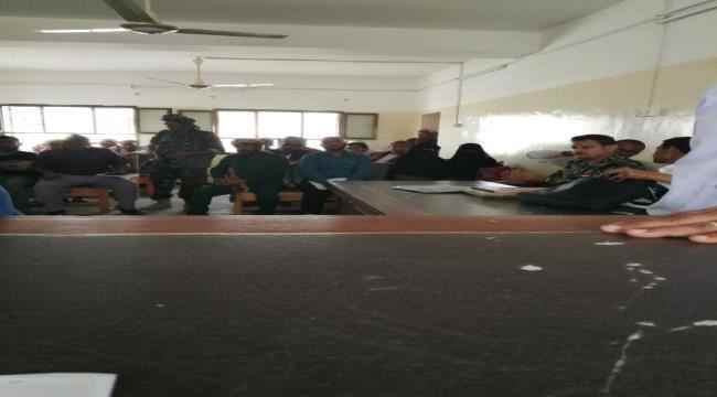 أبين : محكمة جعار الإبتدائية تواصل  عقد جلساتها العلنية