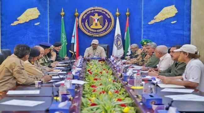 الزبيدي: لن نقف مكتوفي الأيدي تجاه العبث في لودر 