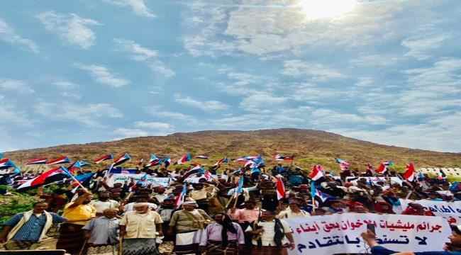 أبناء صعيد شبوة يطالبون بتحرير المحافظة من المليشيات الاخوانية