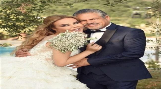 الفنانة اللبنانية رولا سعد تحتفل بزفافها
