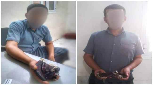 قوات الحزام الأمني بعدن تضبط أحد مروّجي الحشيش بالقطاع الشرقي