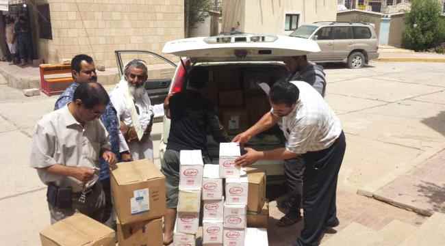 نائب وزير التربية والتعليم د. العباب يشرف على وصول المواد الصحية الاحترازية للوقاية من فايروس كورونا