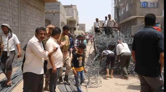 مدير عام الشيخ عثمان يدشن حملة واسعة لقطع  الربط المزدوج للتيار الكهربائي بالممدارة 