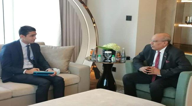 الكثيري يستقبل مسؤول الملف اليمني في السفارة المصرية لدى المملكة العربية السعودية