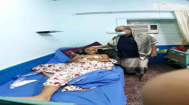 الشعيبي في زيارة اطمئنان لشيخ الشاعري 