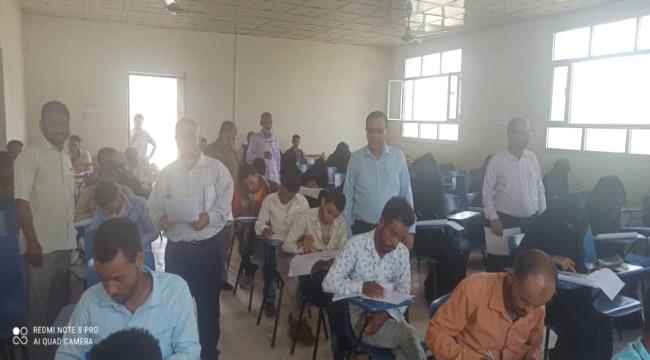 عمادة كلية التربية الضالع تدشن امتحانات الدور الثاني
