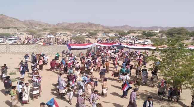 يحدث الان : الالاف من ابناء شبوة يحيون فعالية في مديرية نصاب