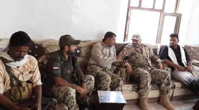 طارق صالح يزور قطاع لواء باب المندب