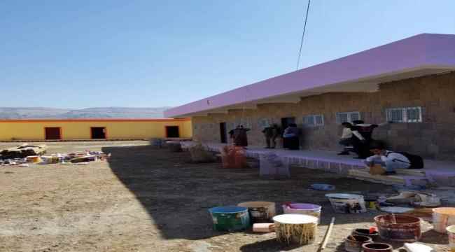الضالع : استكمال ترميم "وتسليم مبنى مدرسة زيد بن حارثة بلكمة لشعوب