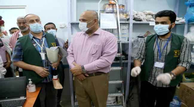 الكثيري يدشين العمل بمركز الأطراف الصناعية والعلاج الطبيعي بسيئون
