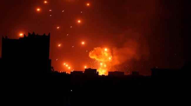 التحالف يستهدف منصات إطلاق صواريخ ومحطة اتصالات للحوثيين في صنعاء