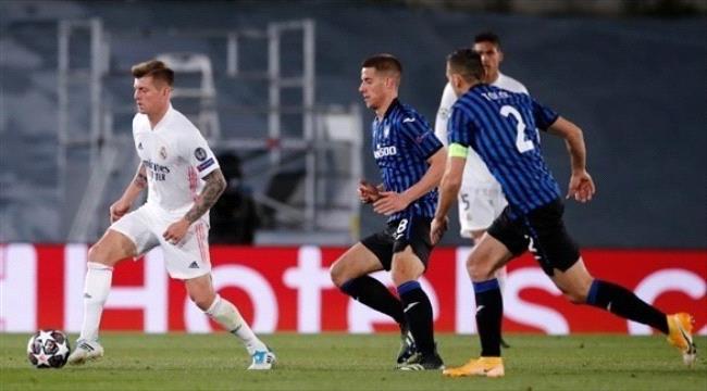 أبطال أوروبا: الريال يفوز بسهولة على أتالانتا ويبلغ دور الثمانية