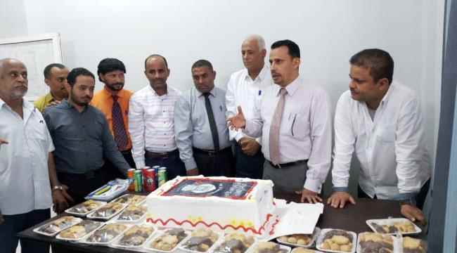 كليه العلوم الإدارية جامعة عدن تدشن نظام السجل الاكاديمي.