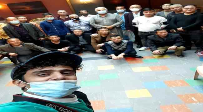 وصول فريق صيني الى عدن خاص بمحطة كهرباء المصافي.