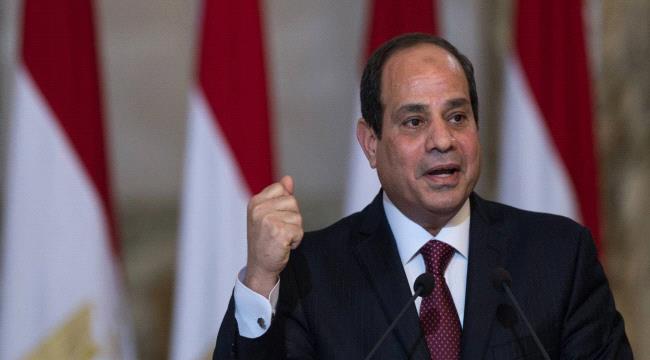 السيسي يعلن نجاح إنهاء أزمة السفينة الجانحة في قناة السويس