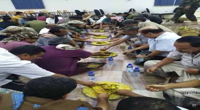 اللواء الركن العامري يحضر فعالية افطار صائم بالأمن العام