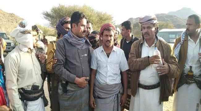 رئيس انتقالي شبوة يزور منطقة معربة ويلتقي بشخصياتها الاجتماعية