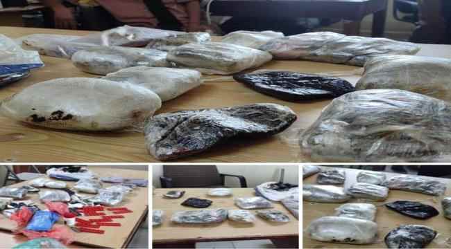 دفعة جديدة من مروجي الحشيش والمواد المخدرة في قبضة الأمن.