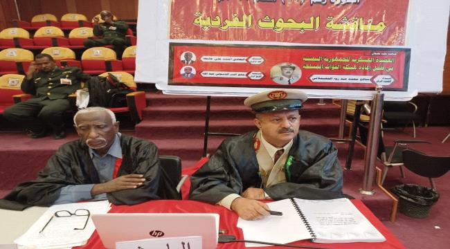 العميد الركن صالح الحعيملاني يحصل على زمالة كلية الحرب العليا بالسودان