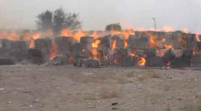 قصف حوثي على مستودعات إخوان ثابت في الحديدة 