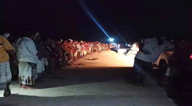 تشييع جثمان الشهيد أحمد بوصالح بشبوة