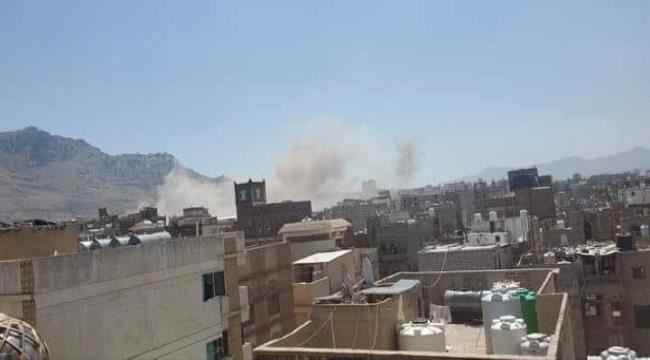 عاجل : طيران التحالف العربي يشن غارات عنيفة على مواقع الحوثيين في صنعاء