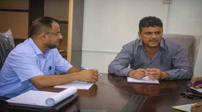 مدير عام  دار سعد يعقد إجتماعاً مع  مدير الاستثمار ومدراء المكاتب بالمديرية