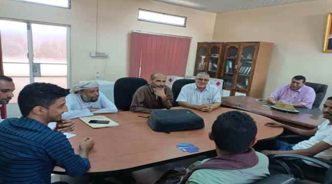 اجتماع قطاع المشاريع والتجهيزات مع تربية ابين ومقاولي المشاريع 
