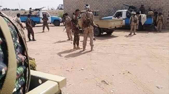 مليشيا الإخوان تستقدم تعزيزات من مأرب لاقتحام معسكر العلم في شبوة