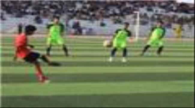بالصور.. الأولمبي اليمني يهزم منتخب المهرة وديا