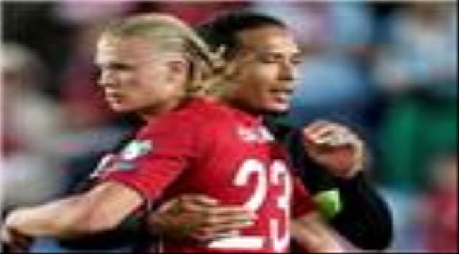 هالاند: لا أعرف كيف كسرت إصبع فان دايك