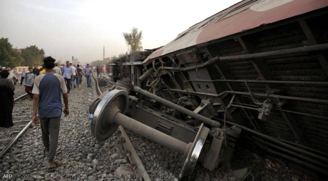 مصر.. جرحى في خروج قطار عن مساره