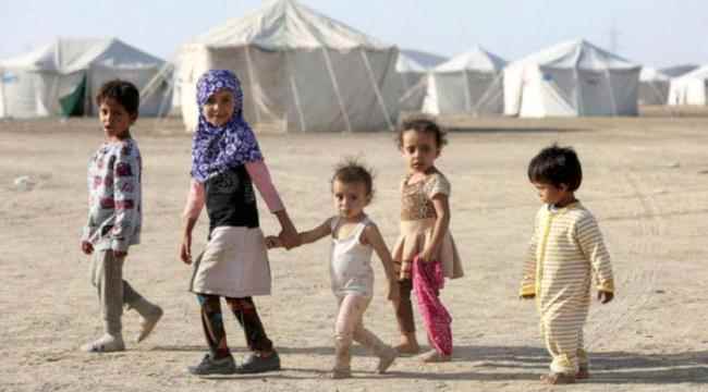 الشرق الاوسط : هجمات الانقلابيين تدفع بنصف النازحين للفرار إلى مدينة مأرب