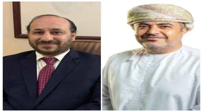 الدكتور العوج يبحث مع نظيره العماني سبل التعاون الثنائي بين البلدين