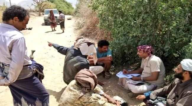 اللجنة الوطنية تحقق ميدانيا في عدد من انتهاكات حقوق الإنسان في مديرية حريب بمأرب   
