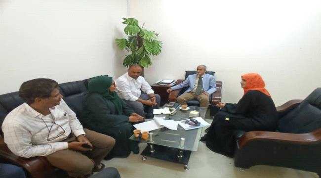 الوكيل الشبحي يلتقي بمدير عام مكتب صحة حضرموت الساحل ومدير عام مكتب صحة الحديدة